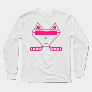 Cat Alien Cool Kitty Gift Saying Kitty Long Sleeve T-Shirt